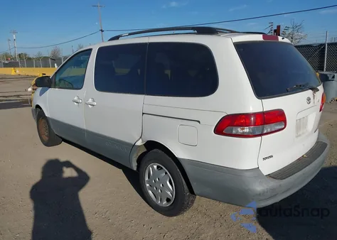 2003 Toyota Sienna Ce из США, поврежденный, VIN 4T3ZF19C23U546775